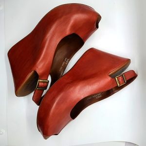 Kork-ease Sarah Leather Wedge Size 9
